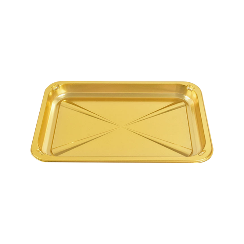 Vakuově uzavřená balicí krabice na mražené potraviny