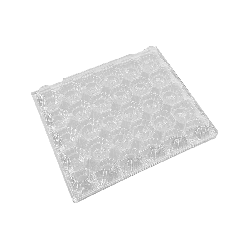 Plastová vyklápěcí miska na vejce s 30 mřížkami