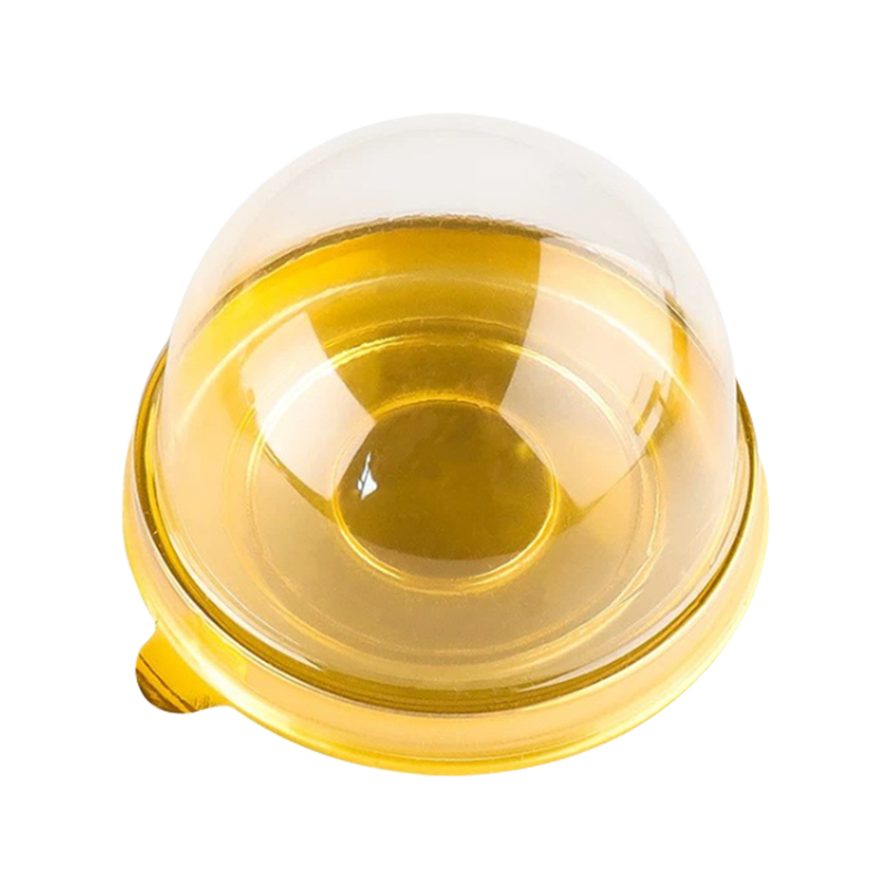 Jednorázová PET plastová krabička na pečivo