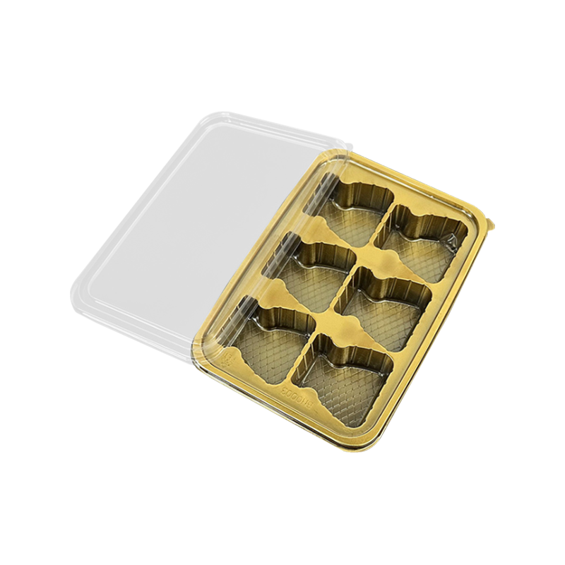 Plastová obalová krabička na cukroví bubliny