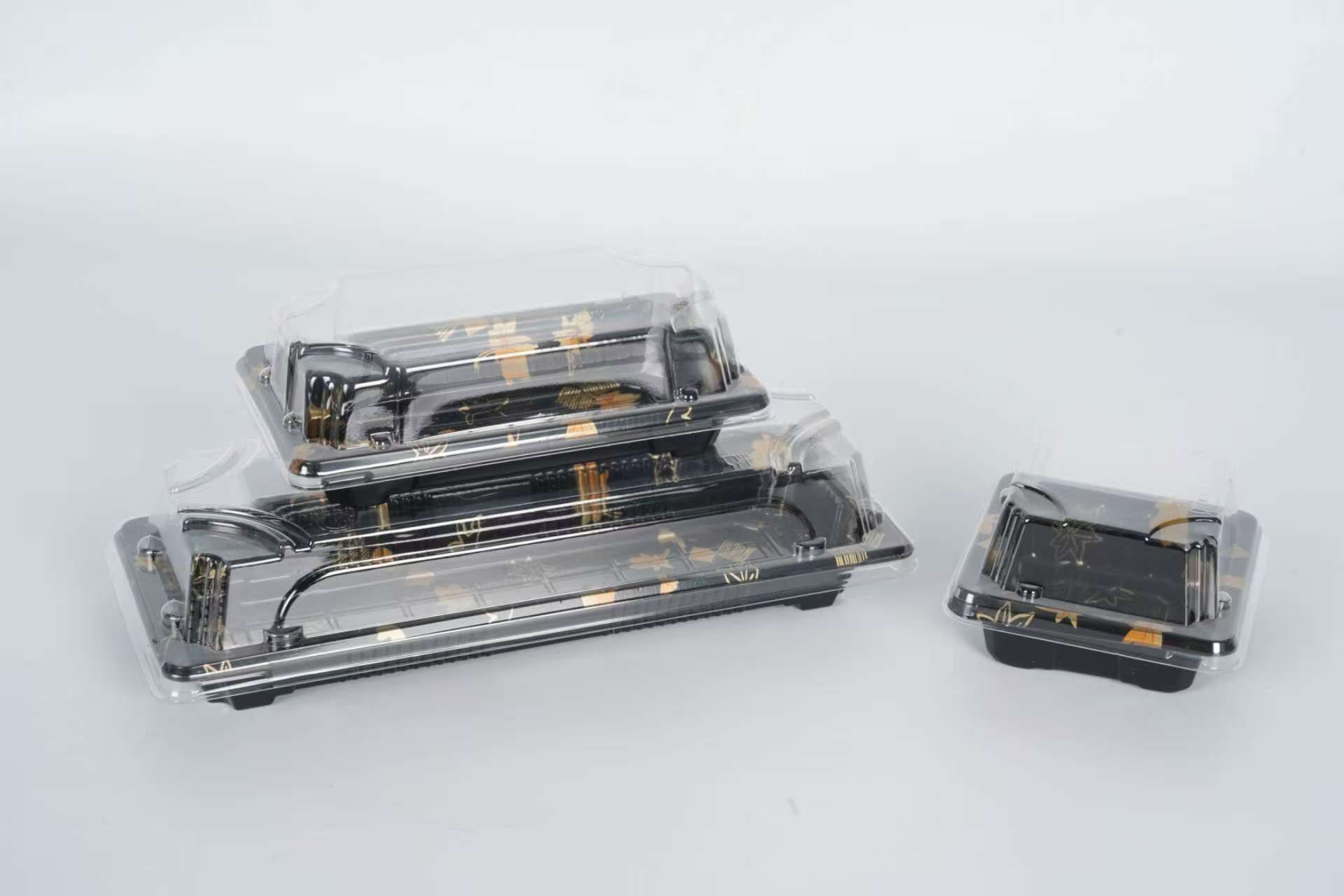 Jednorázový plastový tác na sushi z PP materiálu Box 